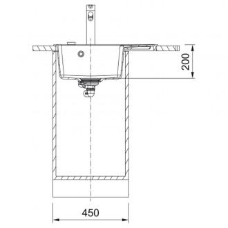 Кухонна мийка Franke Centro CNG 611-62 TL (114.0630.461) сірий камінь